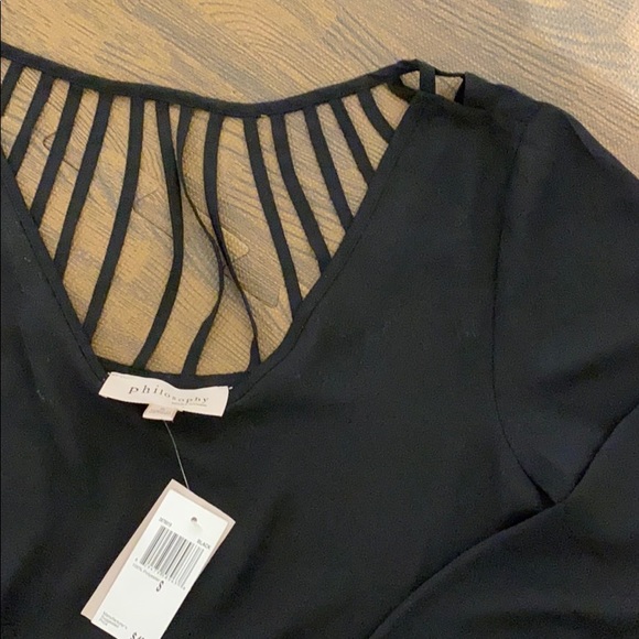NWT | Back Cut-Out Blouse - Picture 2 of 3